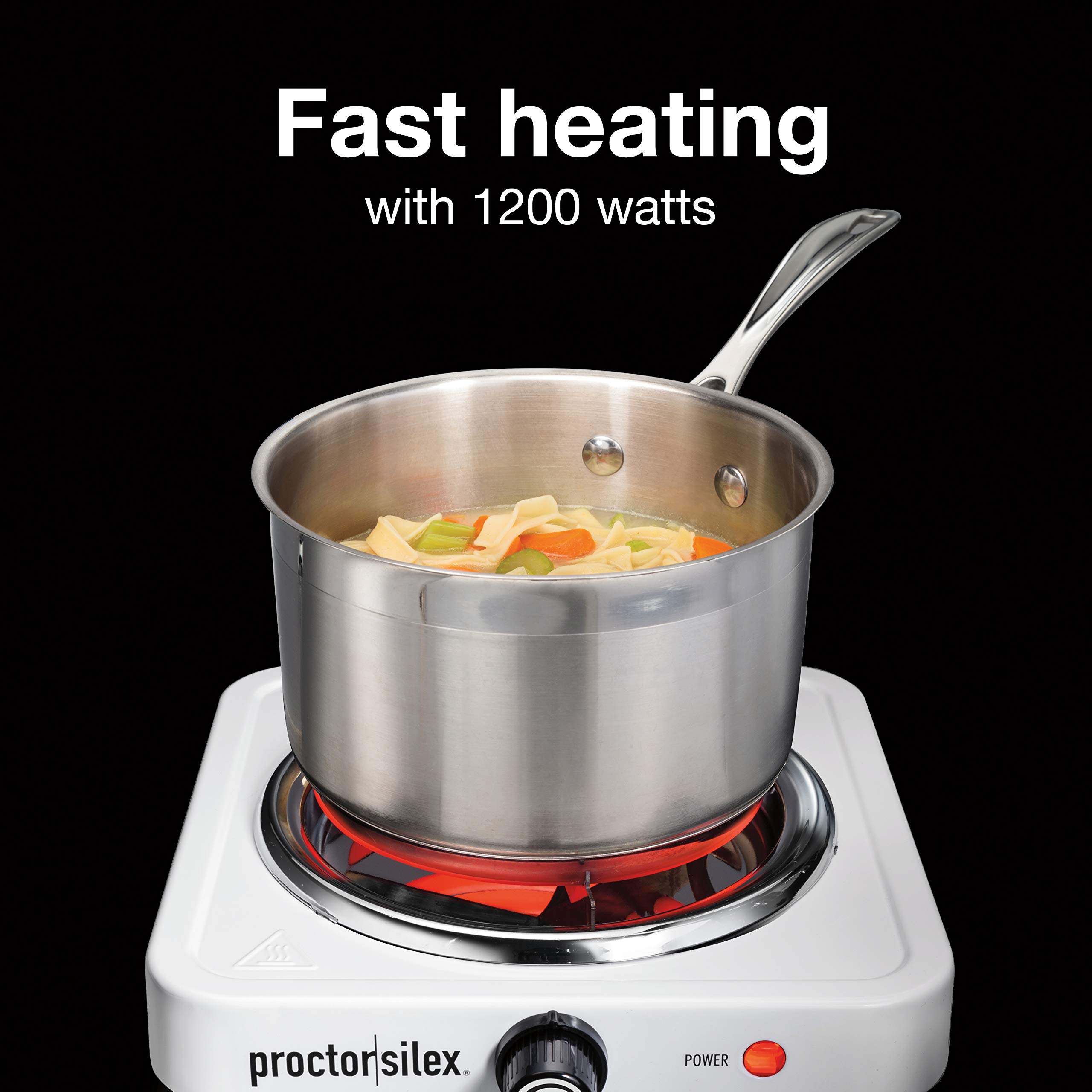Foto 3 pulgar | Parrilla Eléctrica Proctor Silex 1200 W Blanca - Venta Internacional