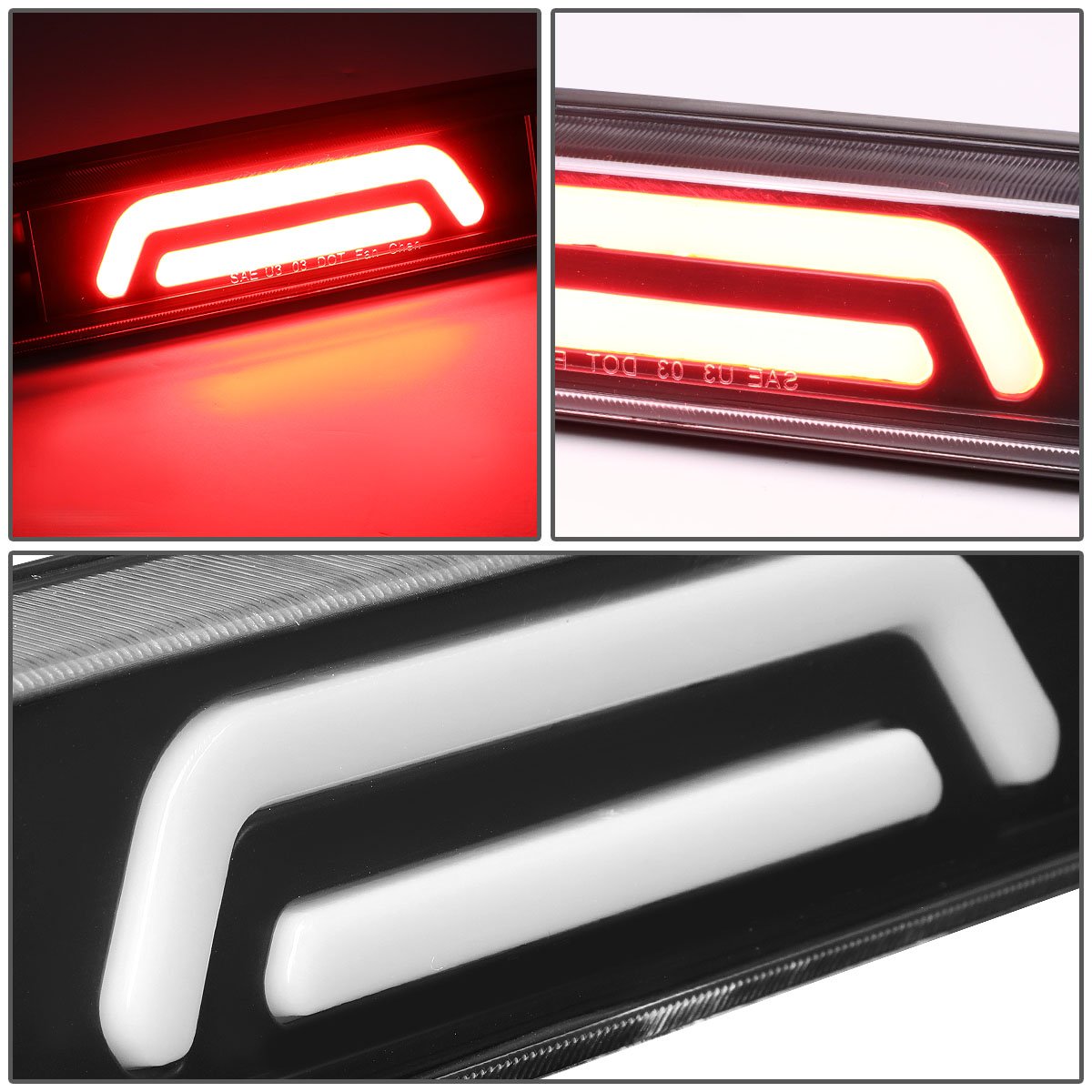Foto 4 pulgar | Tercera Luz De Freno Dna Motoring 3d Led Negra Ranger/f250-550 - Venta Internacional.