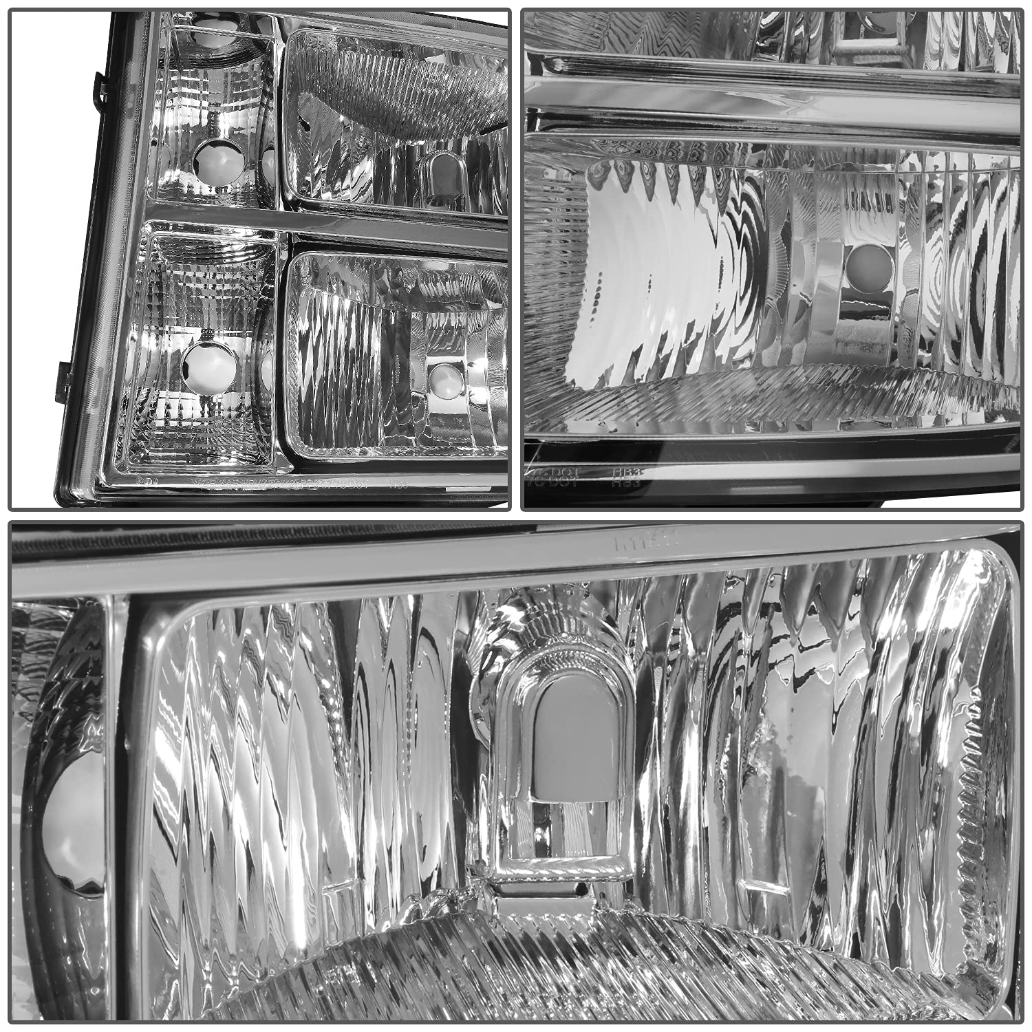 Foto 6 pulgar | Conjunto De Faros Dna Motoring Compatible Con Gmc Sierra - Venta Internacional.