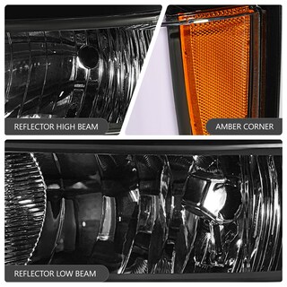 Foto 4 | Barra De Luces 3d Para Faros Delanteros Dna Motoring Silverado 1500 14-15 - Venta Internacional.