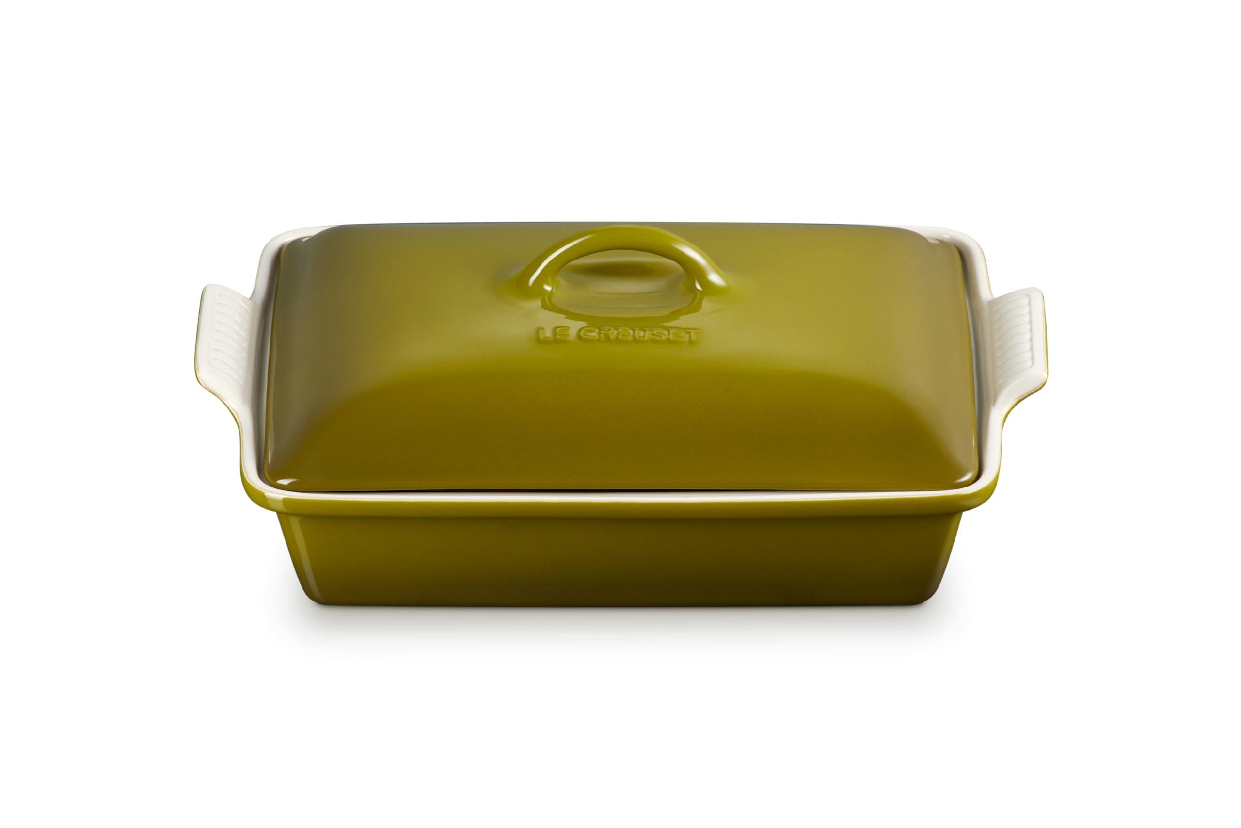 Foto 2 pulgar | Cazuela Le Creuset Stoneware Heritage Rectangular De 4 Litros, Color Oliva - Venta Internacional.