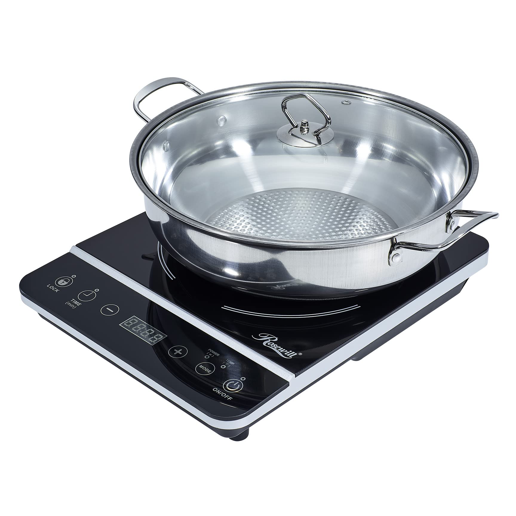 Foto 1 | Cocina De Inducción Rosewill Rhai-13001 1800w Con Olla De 3.3l - Venta Internacional.