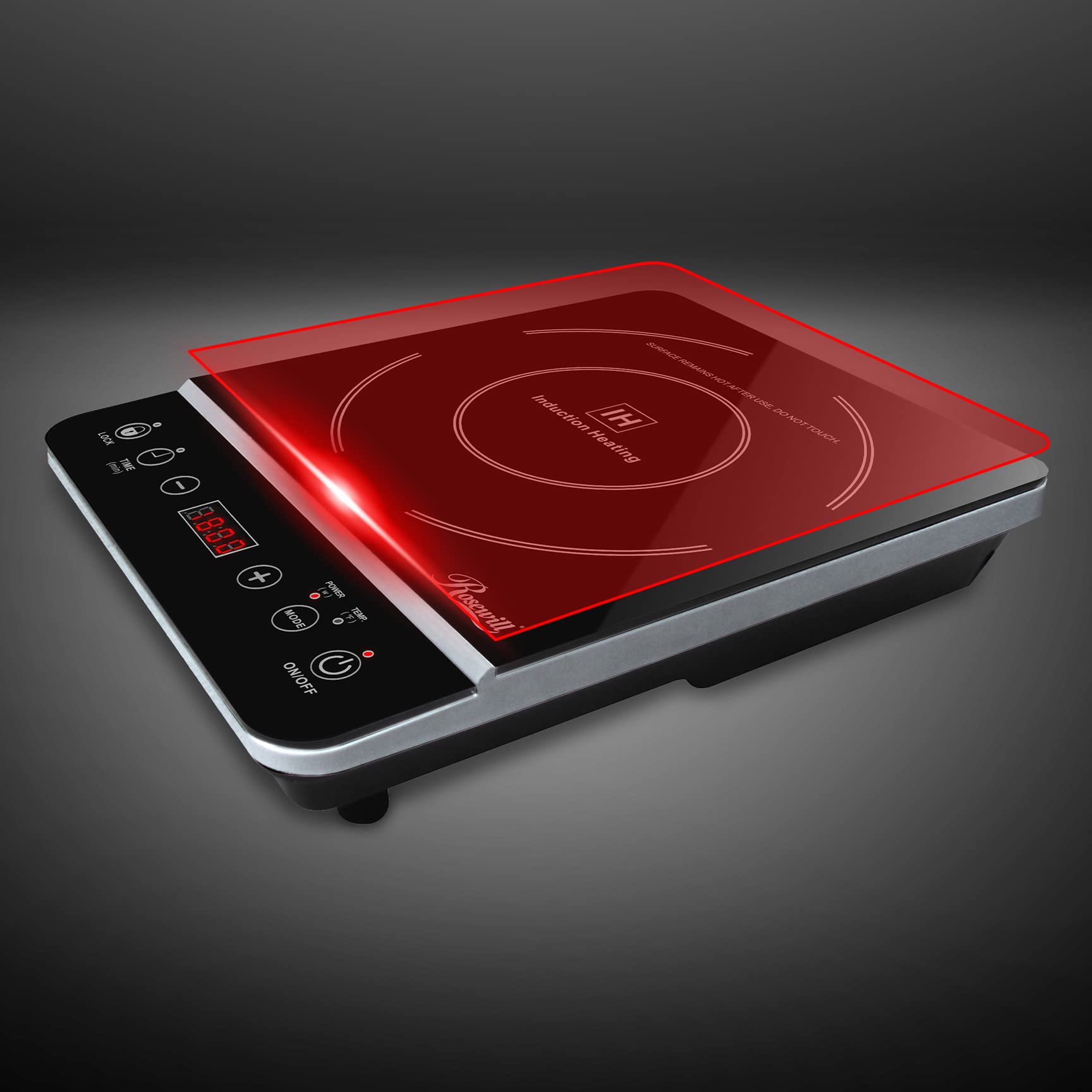 Foto 6 pulgar | Cocina De Inducción Rosewill Rhai-13001 1800w Con Olla De 3.3l - Venta Internacional.