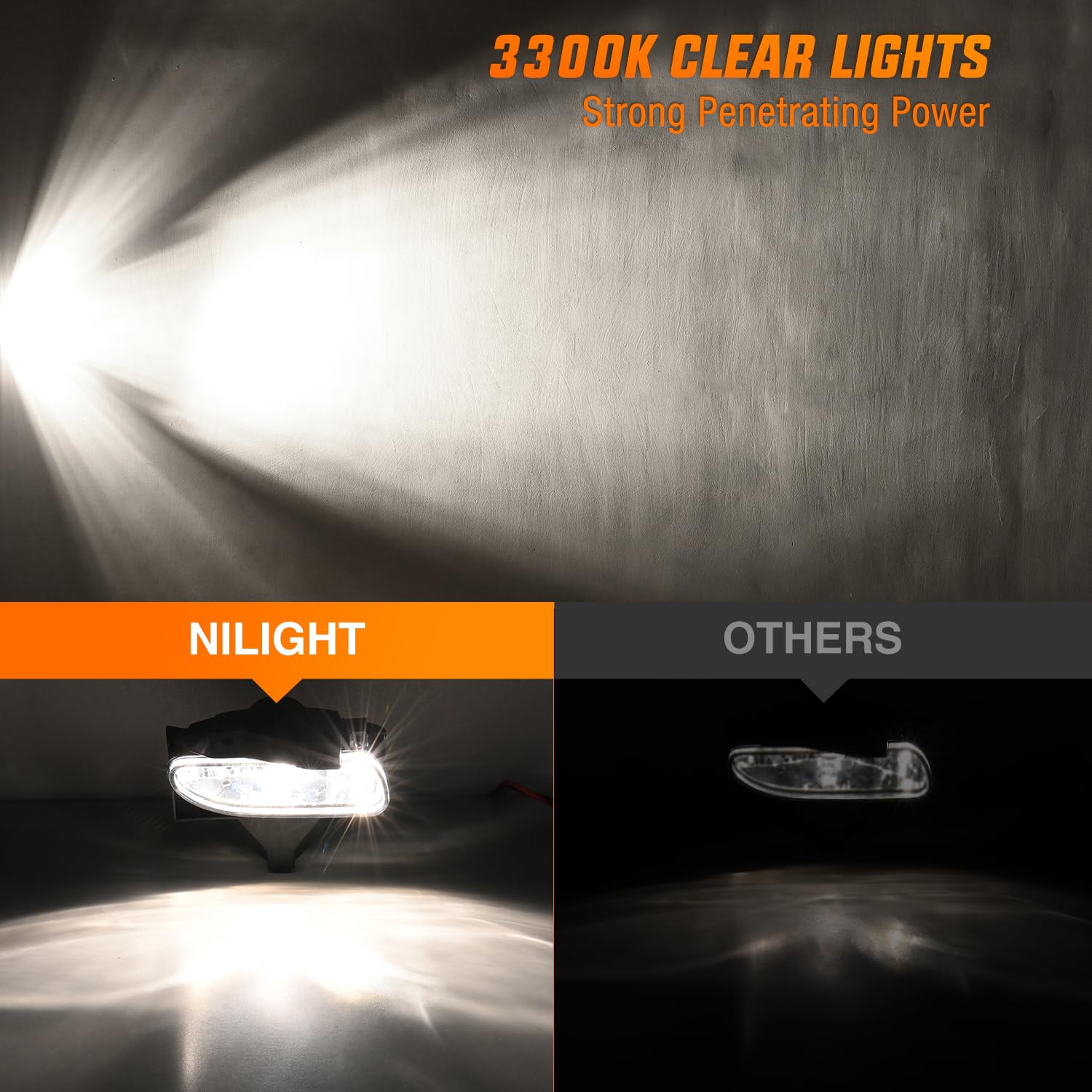 Foto 6 | Conjunto De Faros Antiniebla Nilight Compatible Con Ford Mustang 99-04 - Venta Internacional.