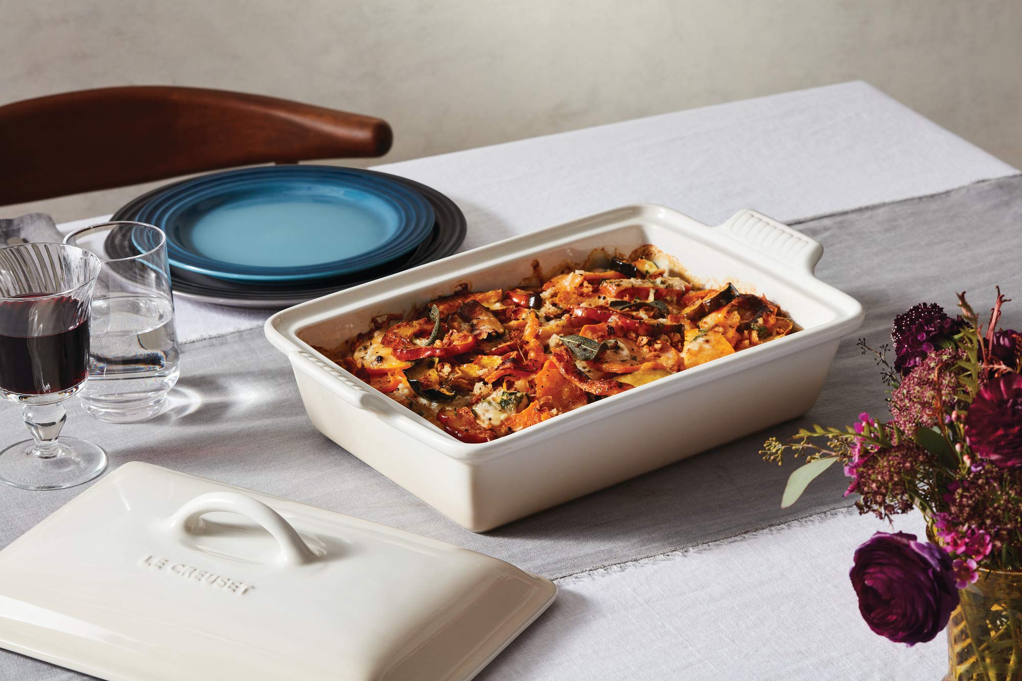 Foto 4 | Cacerola Le Creuset Stoneware Heritage 4l Cerise - Venta Internacional.