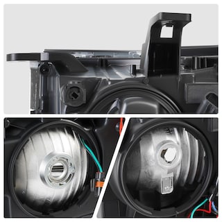 Foto 6 | Barra De Luces 3d Para Faros Delanteros Dna Motoring Silverado 1500 14-15 - Venta Internacional.