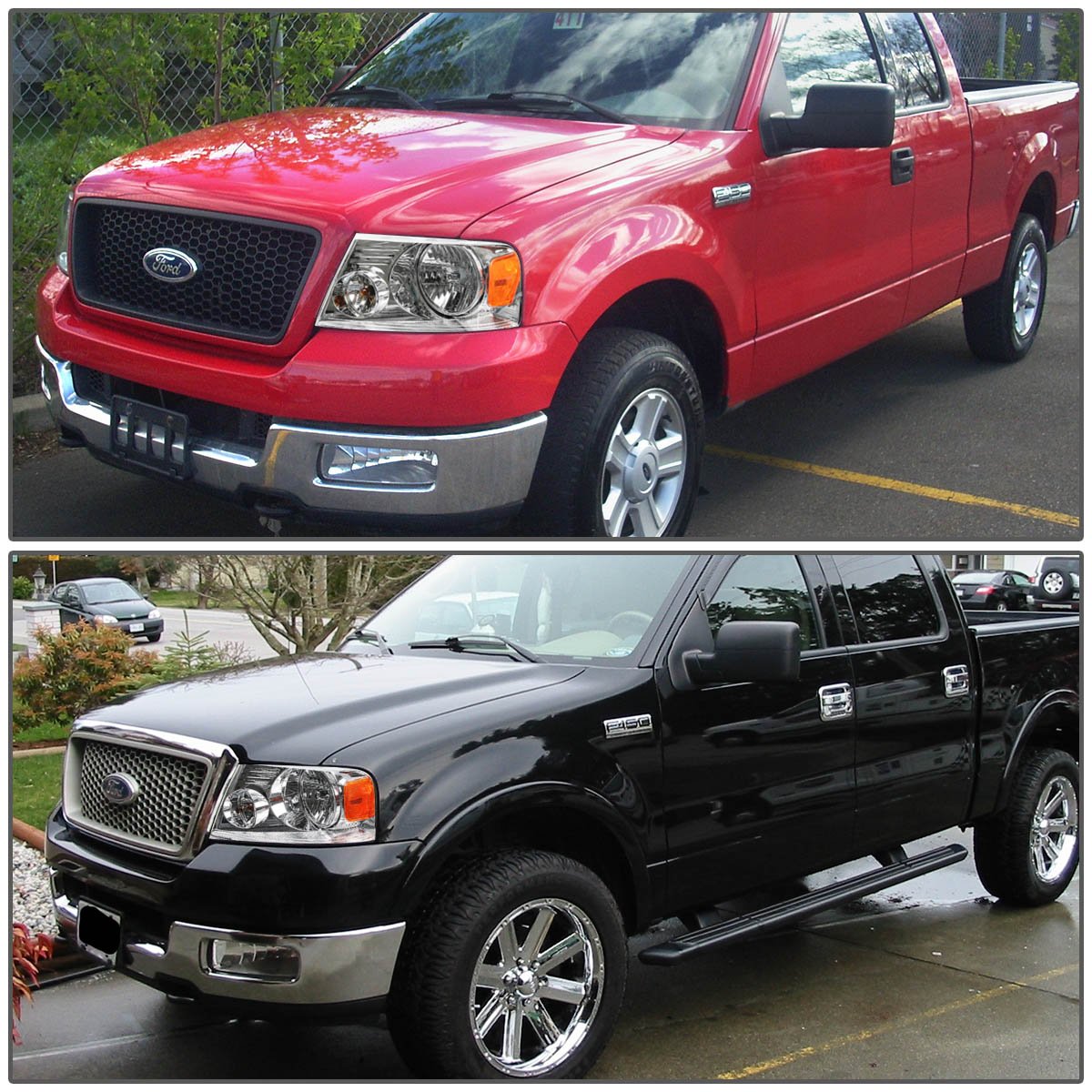 Foto 8 pulgar | Faros Delanteros Dna Motoring Hl-oh-f1504-ch-am Cromo F150 - Venta Internacional.