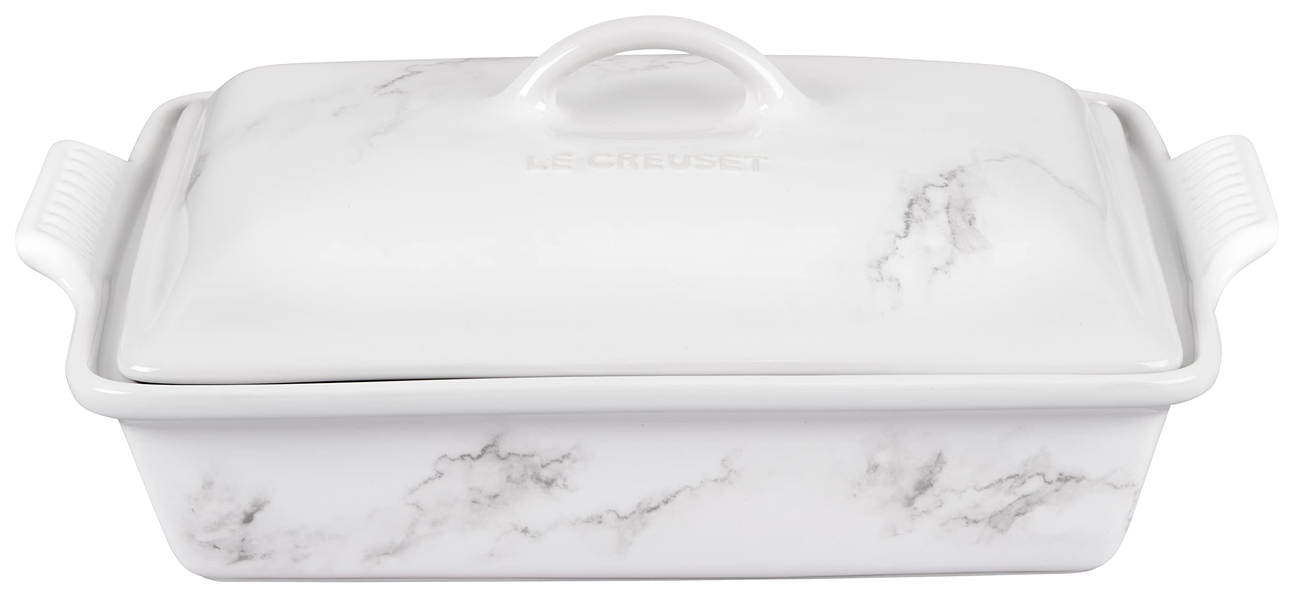 Foto 2 pulgar | Cacerola Le Creuset Stoneware Heritage Marble, 4 Litros - Venta Internacional.