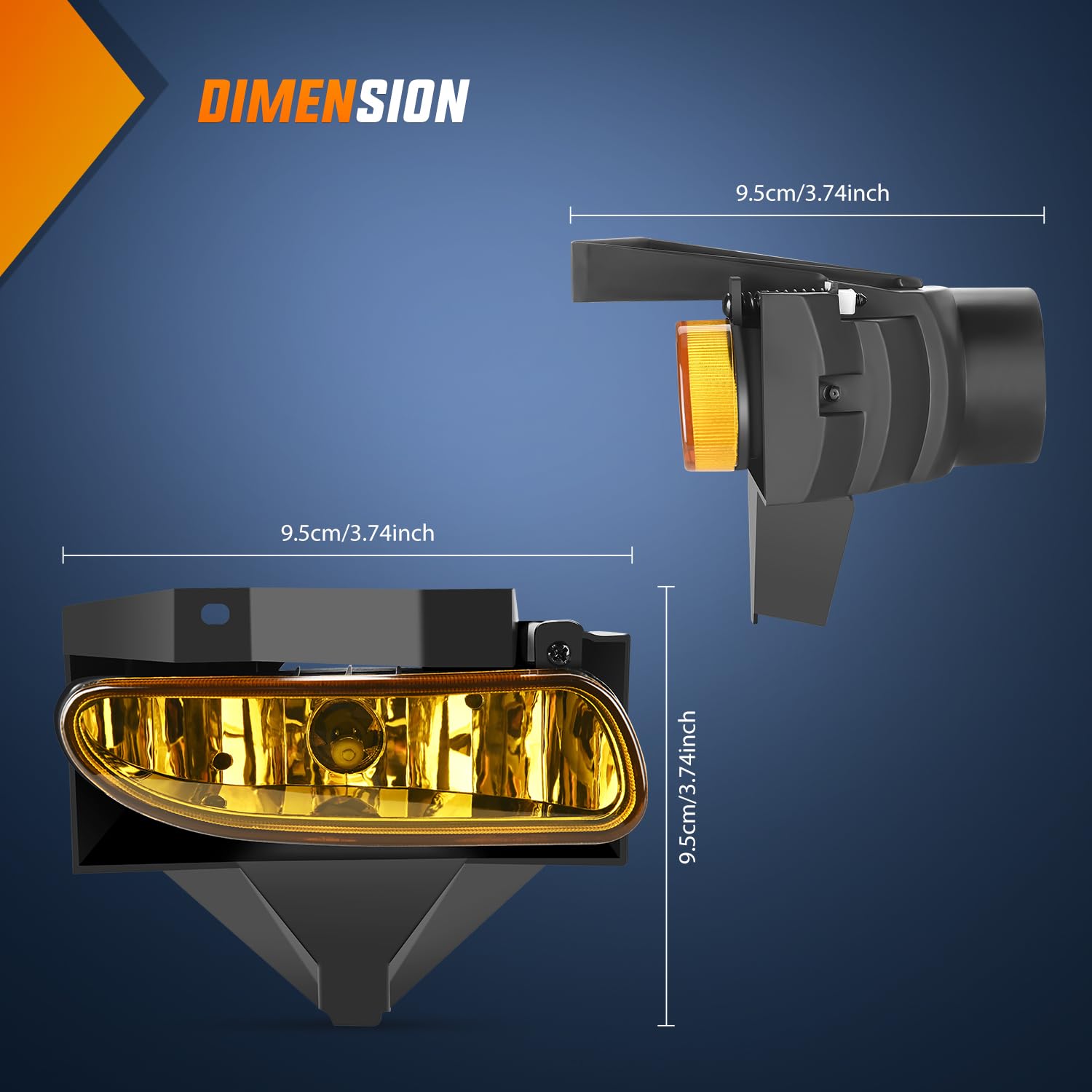 Foto 5 pulgar | Conjunto De Faros Antiniebla Nilight Compatible Con Ford Mustang - Venta Internacional.