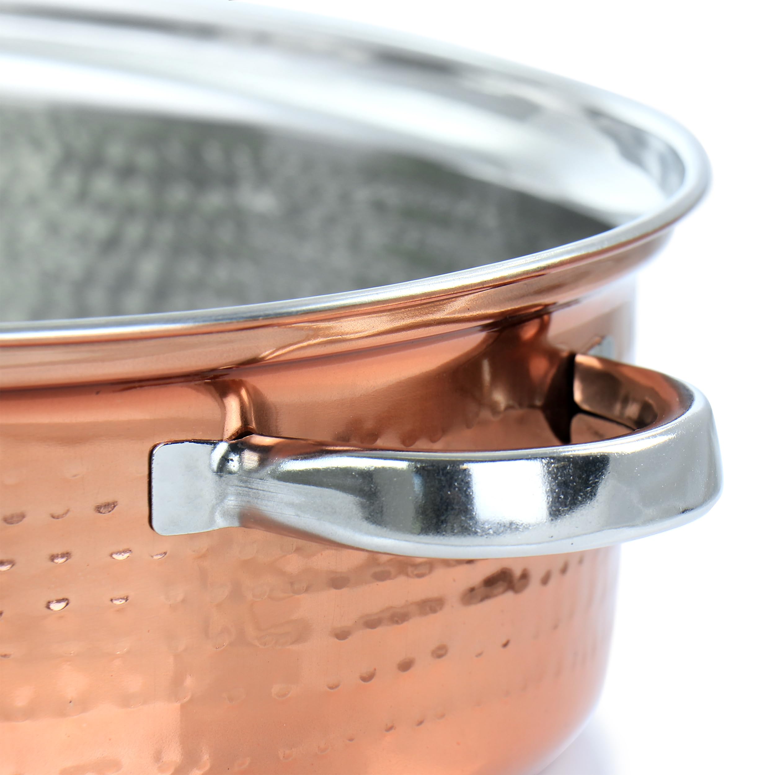 Foto 7 pulgar | Roaster Gibson Home Radiance De Acero Inoxidable Chapado En Cobre - Venta Internacional.