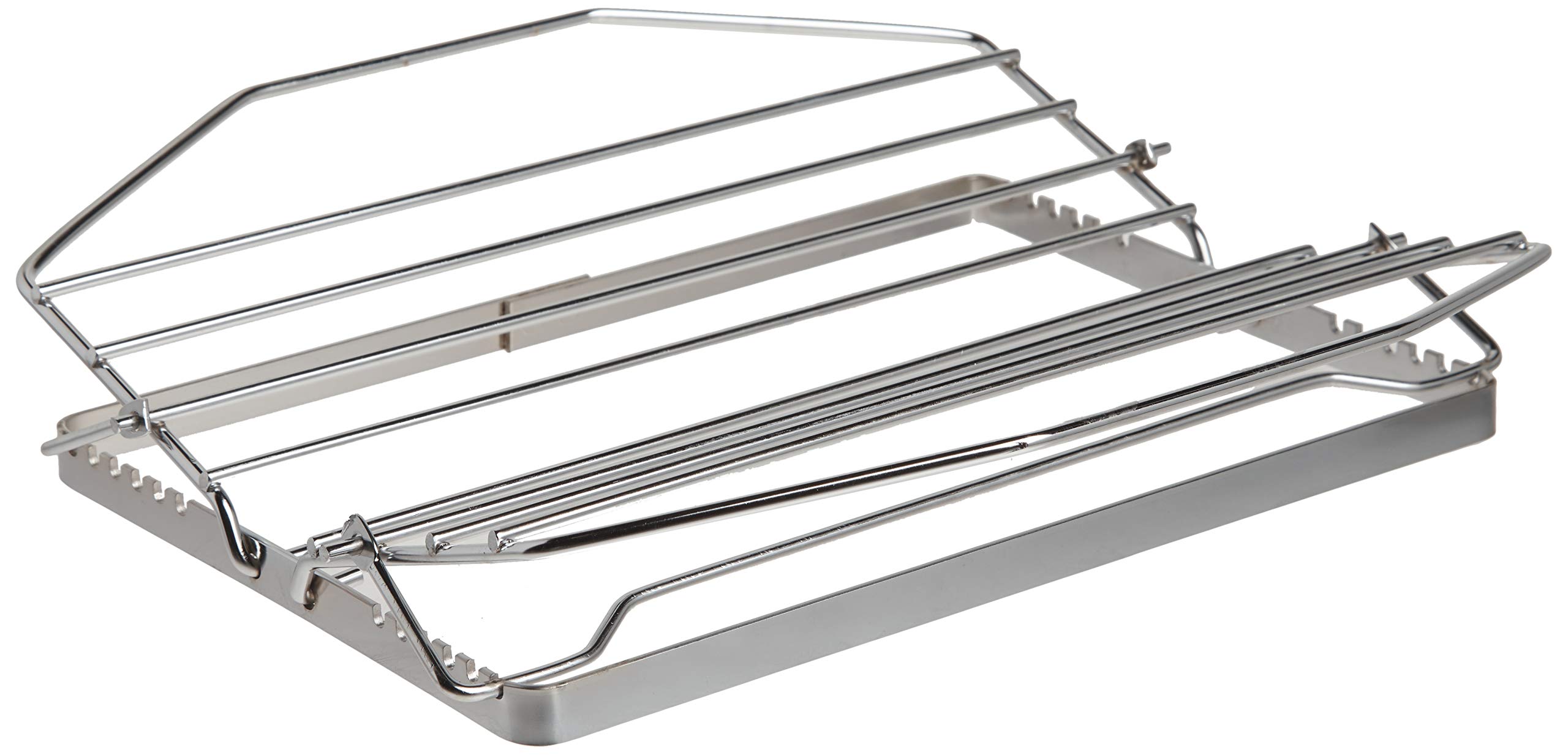 Asador Norpro 275 Ajustable, Niquelado, Plateado - Venta Internacional.