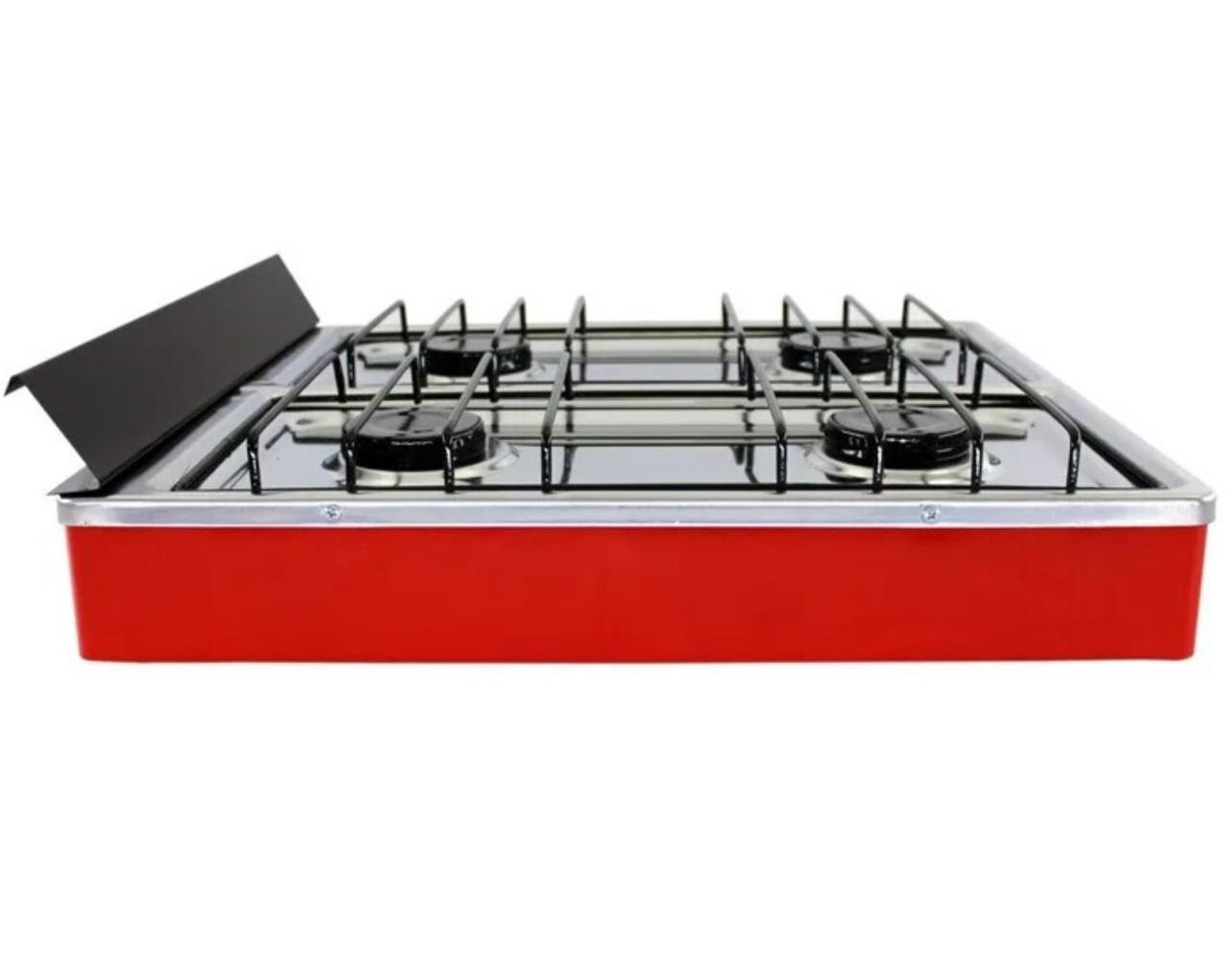 Foto 4 | Parrilla 4 Quemadores de Gas Superflama Acero Inoxidable
