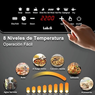 Foto 5 | Parrilla Eléctrica de Inducción 2200 W