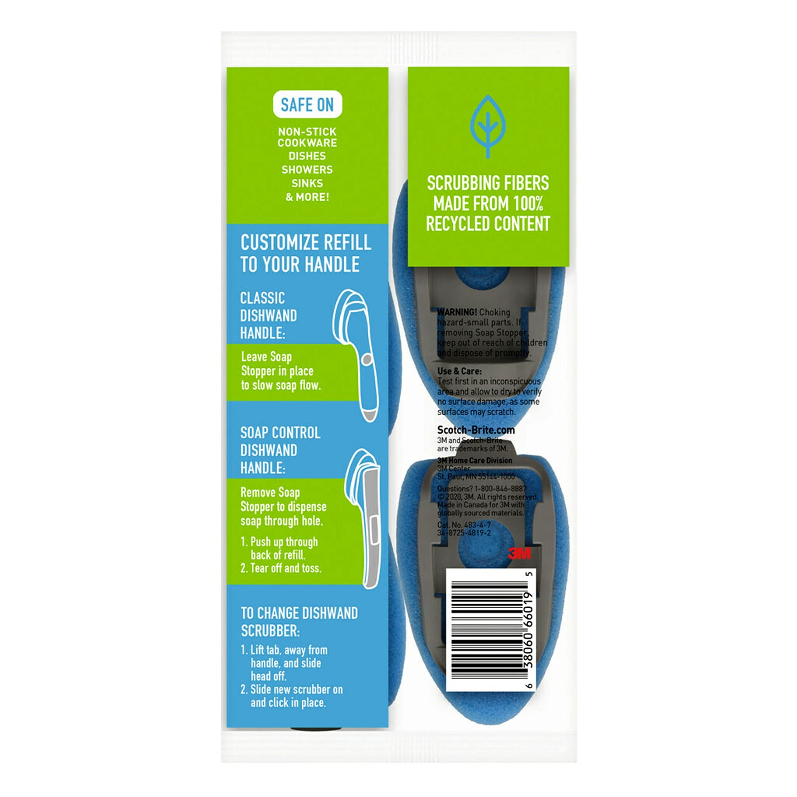 Foto 4 pulgar | Recambios Para Lavavajillas Scotch-brite  Antiarañazos  4 Recambios - Venta Internacional.