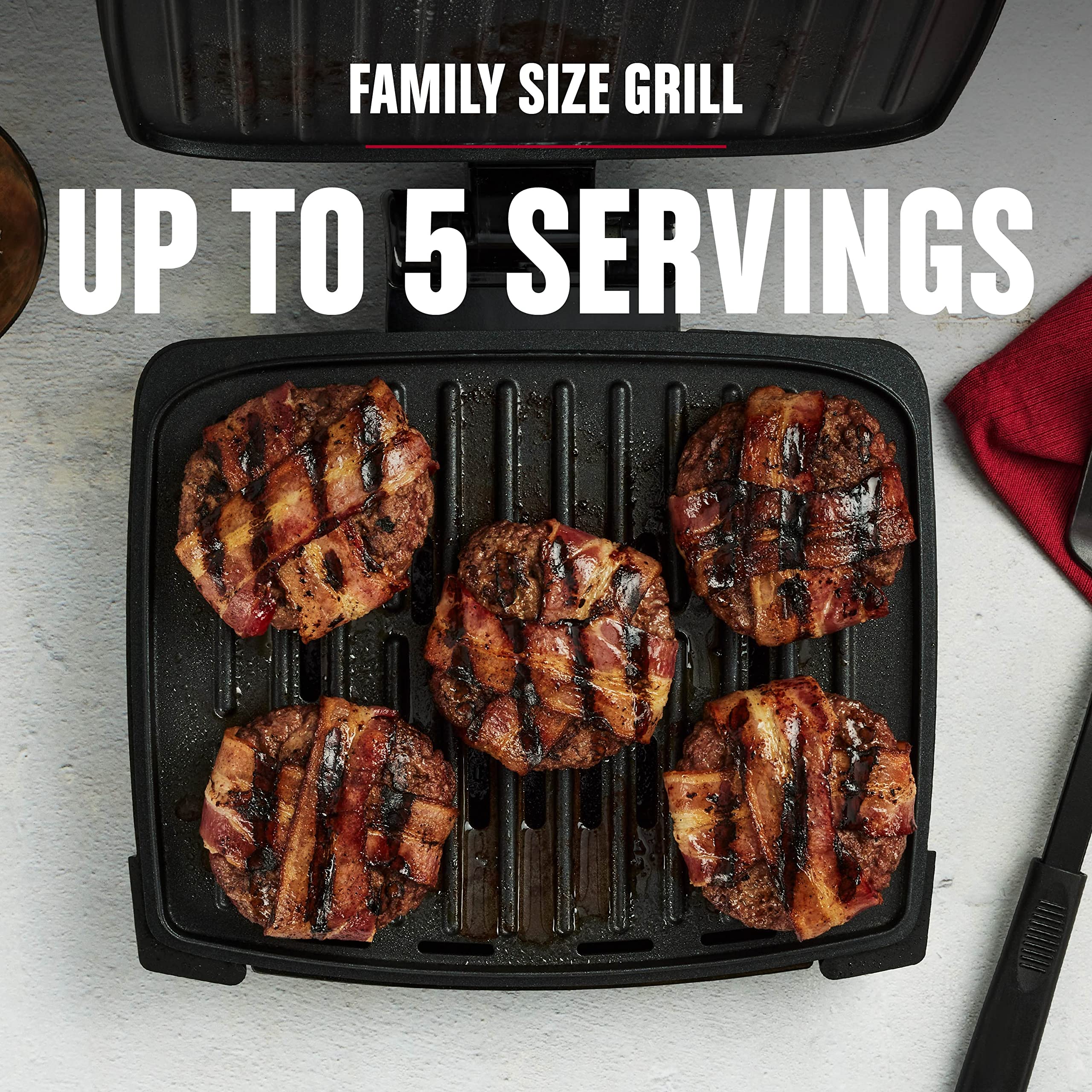 Foto 7 pulgar | Parrilla George Foreman Negra - Venta Internacional