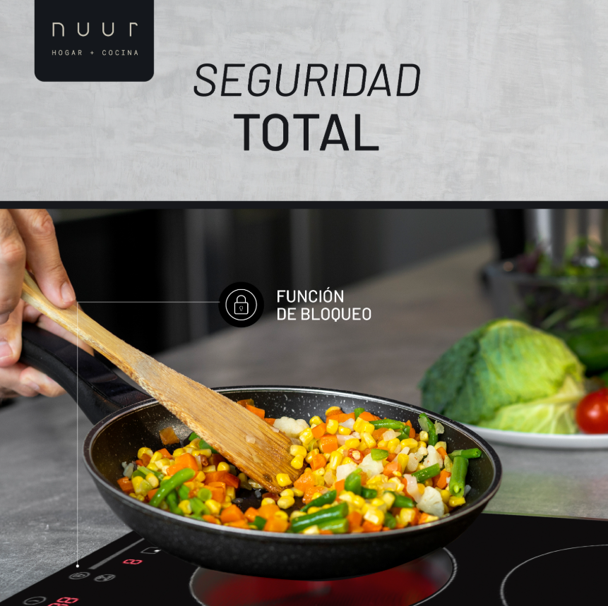 Foto 6 pulgar | Parrilla De Inducción 4 Quemadores 7 400w - 220v - Booster - Zona Flex