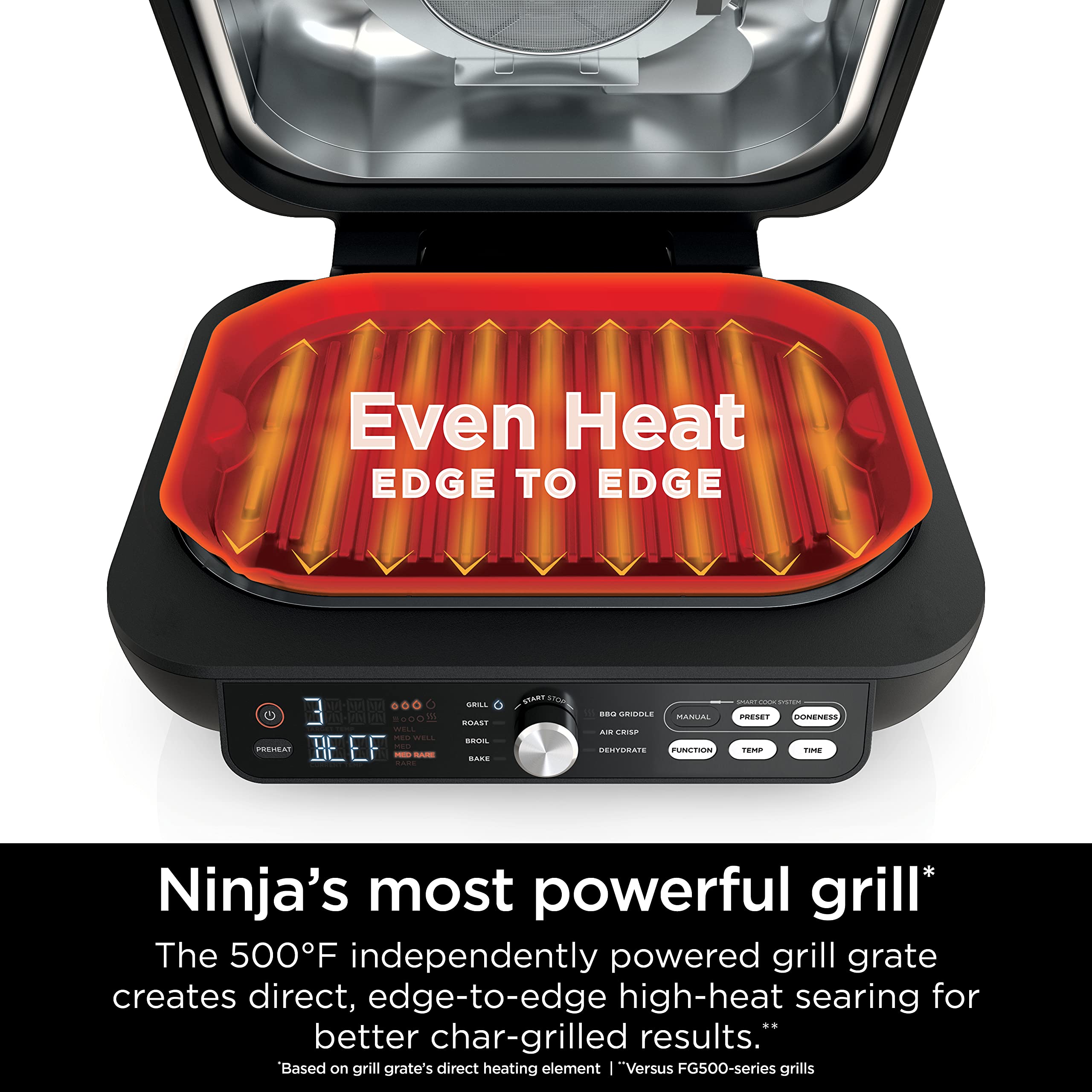 Foto 4 pulgar | Parrilla Ninja Ig651 Foodi Smart Xl Pro - Venta Internacional