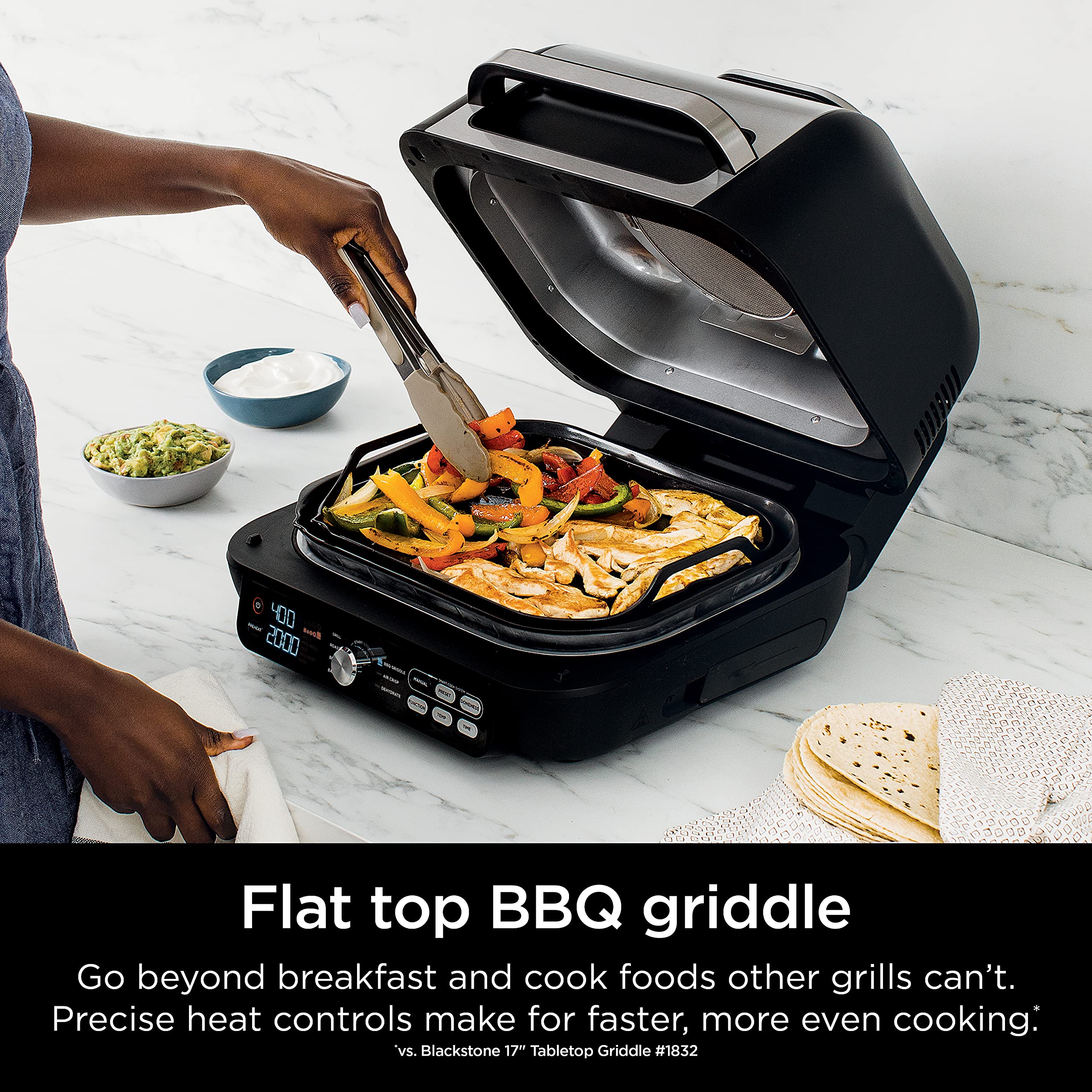 Foto 5 pulgar | Parrilla Ninja Ig651 Foodi Smart Xl Pro - Venta Internacional