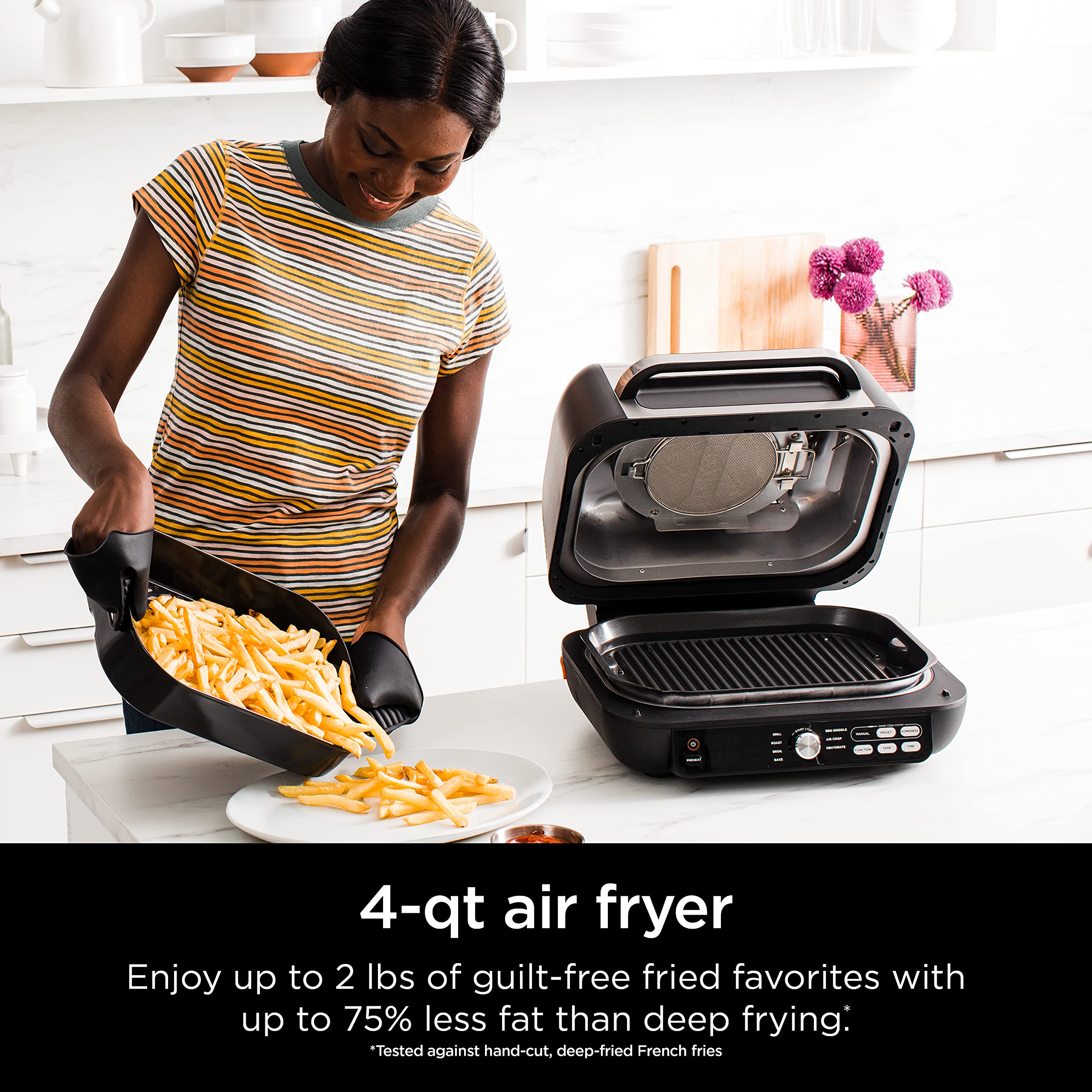 Foto 6 pulgar | Parrilla Ninja Ig651 Foodi Smart Xl Pro - Venta Internacional