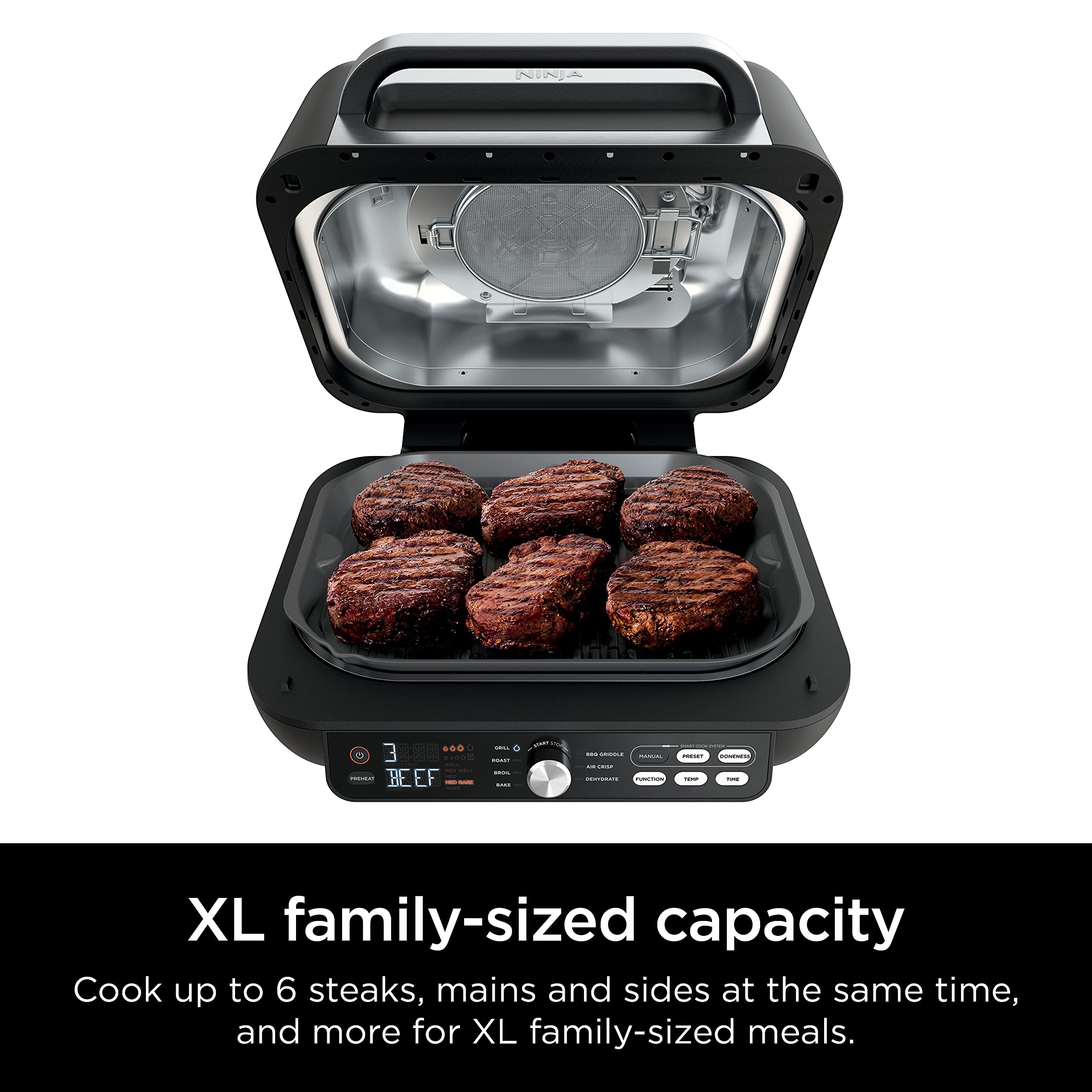 Foto 8 pulgar | Parrilla Ninja Ig651 Foodi Smart Xl Pro - Venta Internacional