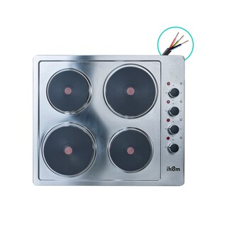 Foto 1 | Parrilla Eléctrica 4 Quemadores Ihom Acero Inoxidable Plata