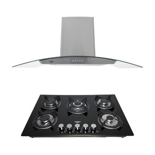 Foto 1 | Combo Campana y Parrilla de Cristal Gutstark Home 5 Quemadores