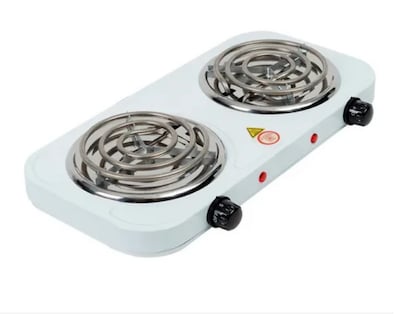 Foto 1 | Parrilla Eléctrica Blanca