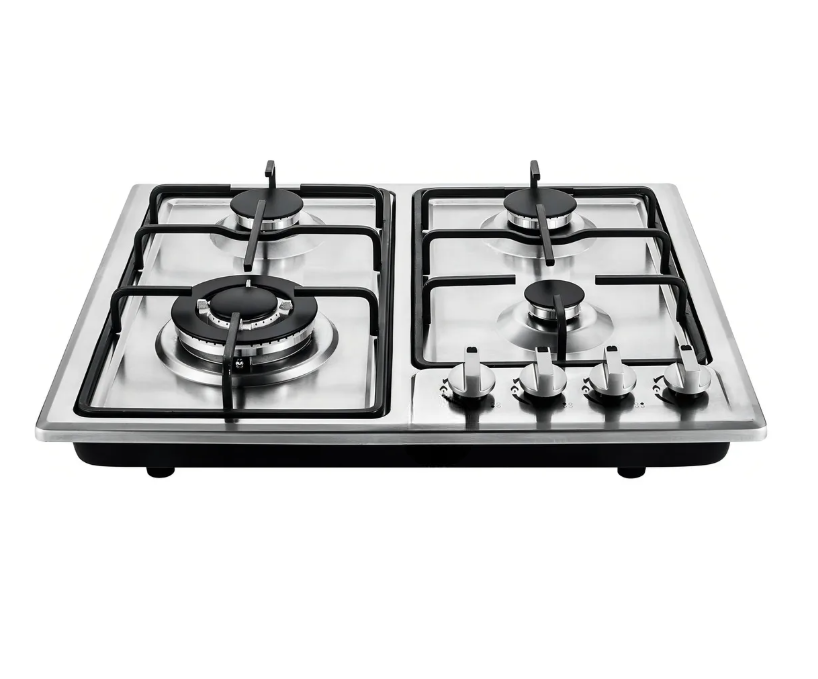 Foto 4 | Parrilla de Gas Empotrable de Mesa 4 Quemadores de Acero Inoxidable