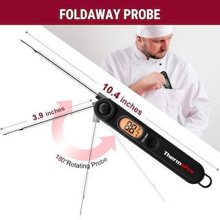 Foto 4 | Termómetro Digital Para Carne Con Indicador De Temperatura Thermopro - Venta Internacional.