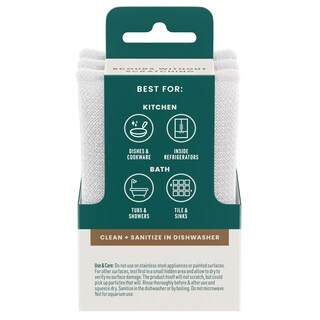 Foto 7 | Almohadillas De Fregar Scotch-brite Greener Clean Antiarañazos X3 - Venta Internacional.