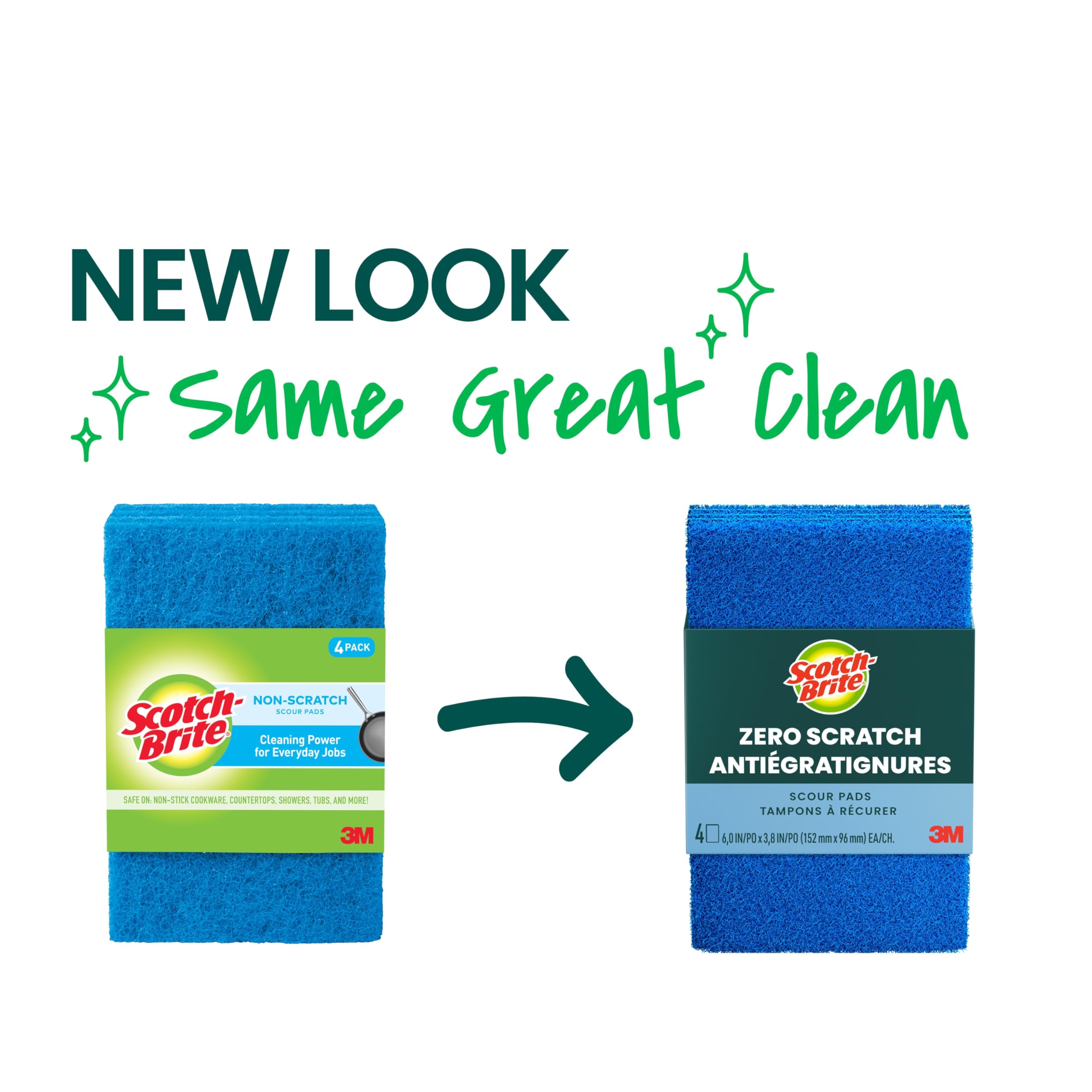 Foto 2 | Scruing Pad Scotch-brite Zero Scratch 48 Almohadillas - Venta Internacional.