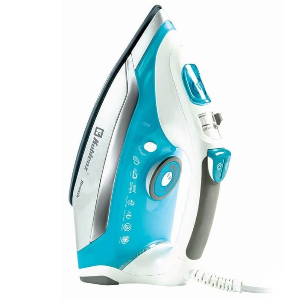 Foto 3 pulgar | Plancha de Vapor Secure Keramik Pro Koblenz PKK750SA Azul