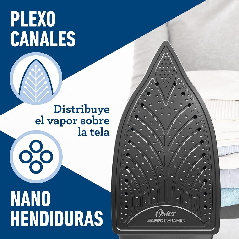 Foto 5 pulgar | Plancha de Vapor Oster con Suela de Cerámica Gcstbs6052