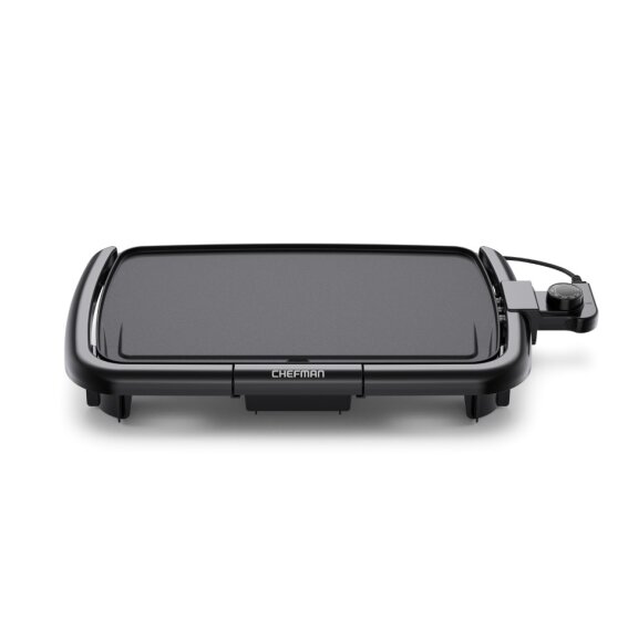 Foto 1 | Plancha Eléctrica Chefman Negro con Control de Temperatura Extraíble