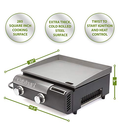 Foto 4 pulgar | Venta Internacional- Plancha Cuisinart Gourmet de Doble Hornilla