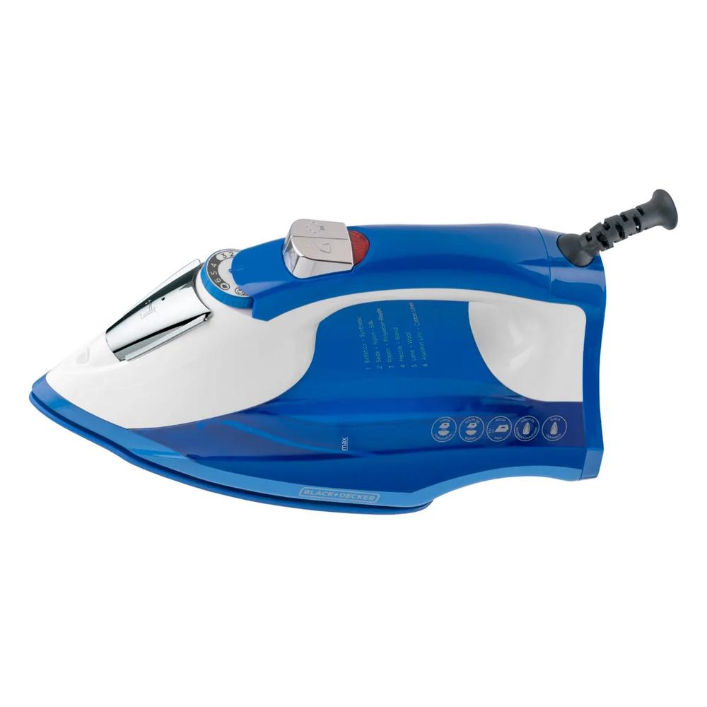 Foto 4 pulgar | Plancha Black And Decker Ir1866 Antiadherente Azul