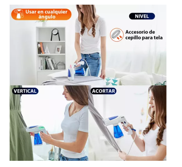Foto 5 pulgar | Plancha De Vapor De Wund Vertical Y Portátil Para Ropa De 1600w