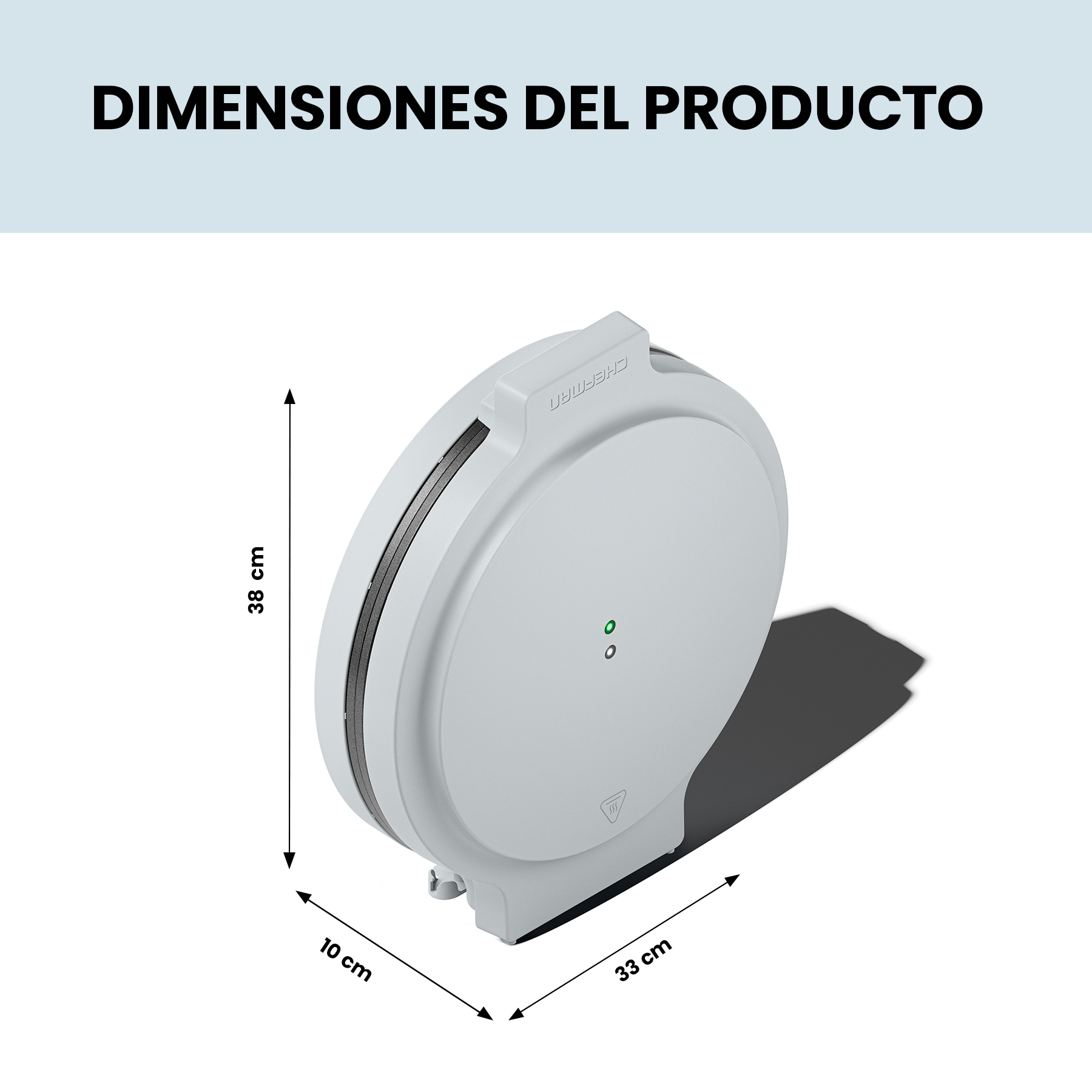 Foto 9 pulgar | Chefman - Everything Maker & Horno De Pizza Color Blanco