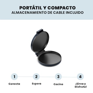 Foto 7 | Chefman - Everything Maker & Horno De Pizza Color Negro