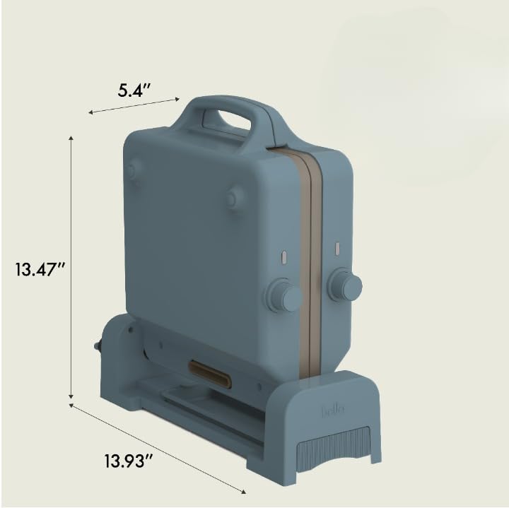 Foto 7 pulgar | Plancha Bella De Cerámica Plegable Y Almacenamiento, 10 X 20 W, Doble Temperatura, 1500 W, Surf - Venta Internacional.