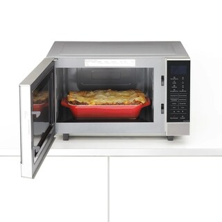 Foto 3 | Microondas Panasonic NN-GF574MRPH 22 Funciones