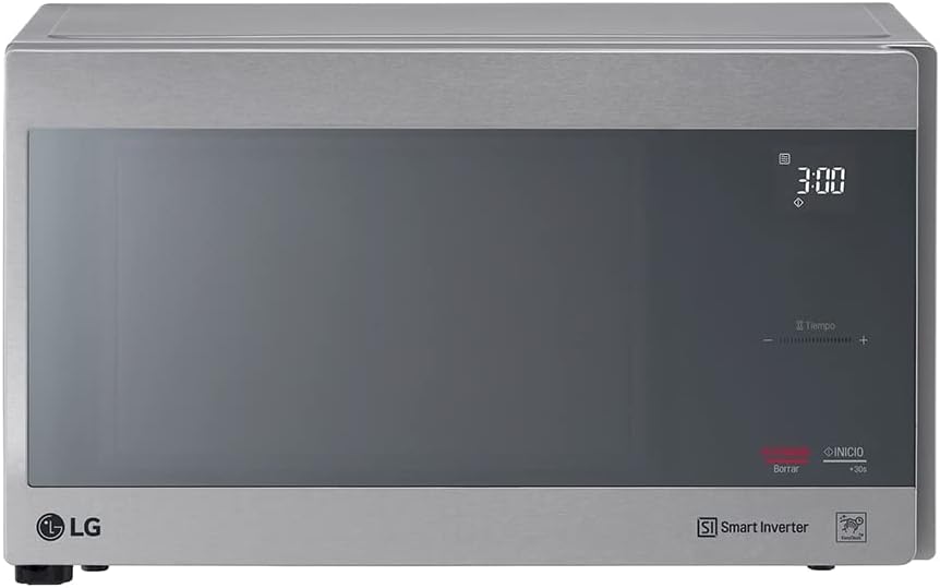 Foto 2 pulgar | Horno de Microondas LG MS1596CIR color Gris Inverter 1.5 Acero Inoxidable
