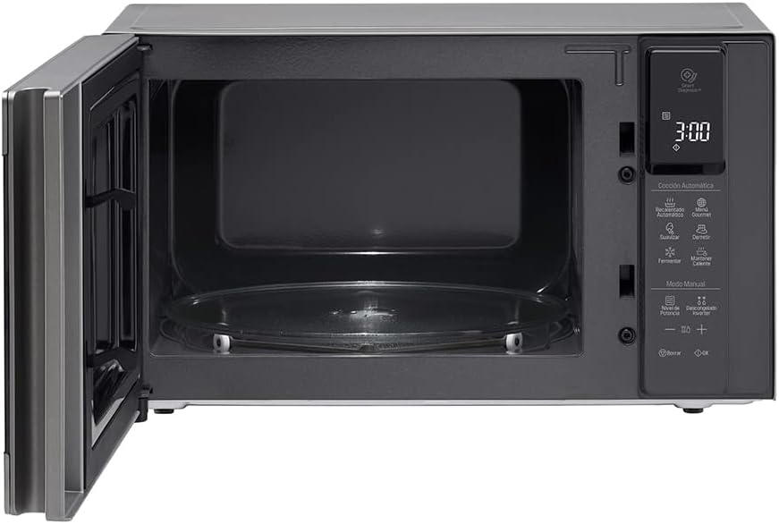 Foto 6 pulgar | Horno de Microondas LG MS1596CIR color Gris Inverter 1.5 Acero Inoxidable