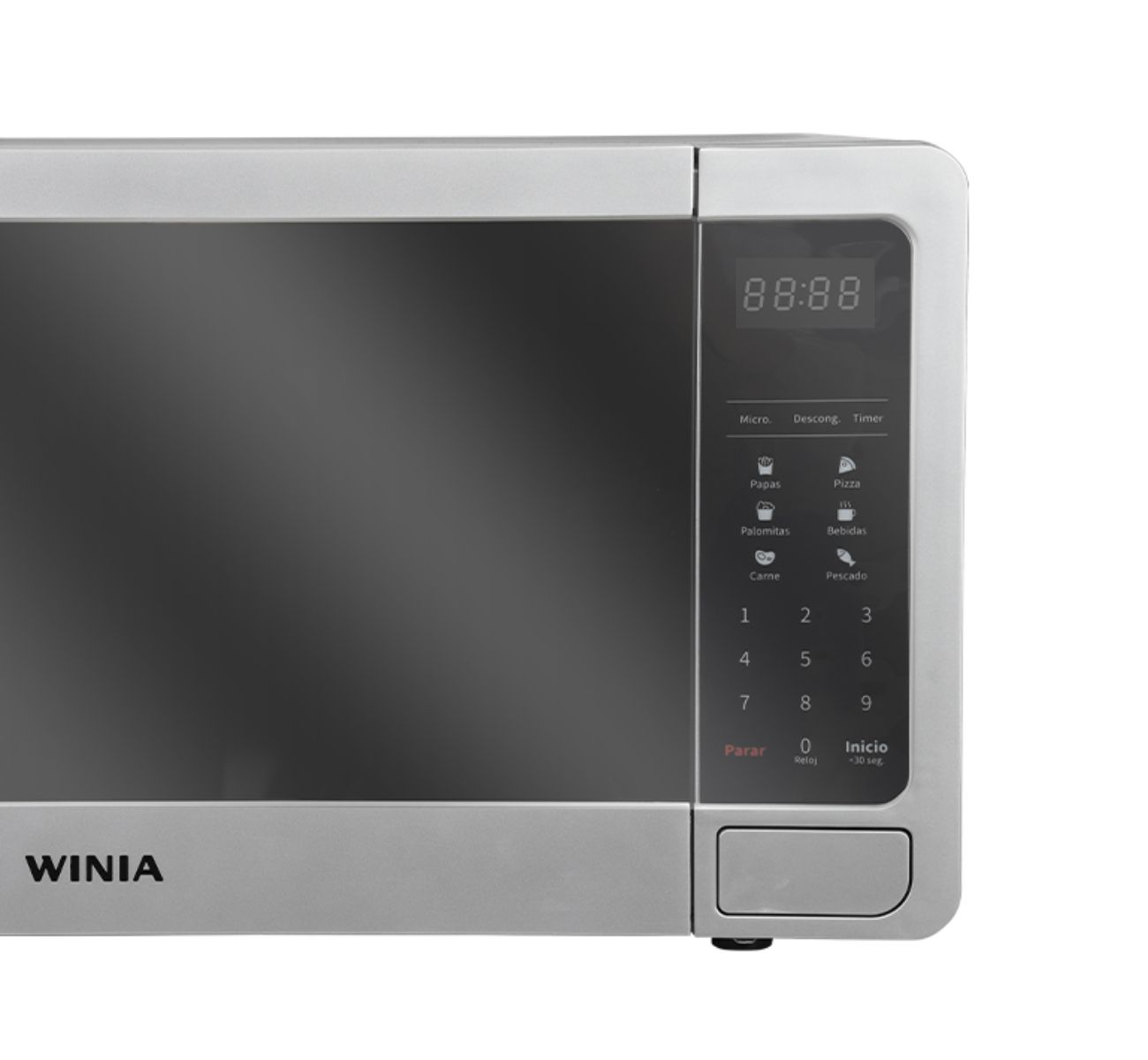 Foto 5 pulgar | Horno de Microondas Winnia KOS-63MSS color Plata 0.7 Pies