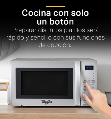 Foto 7 pulgar | Horno Microondas Whirlpool 31 Lts 900 W 120 V Wm2514d