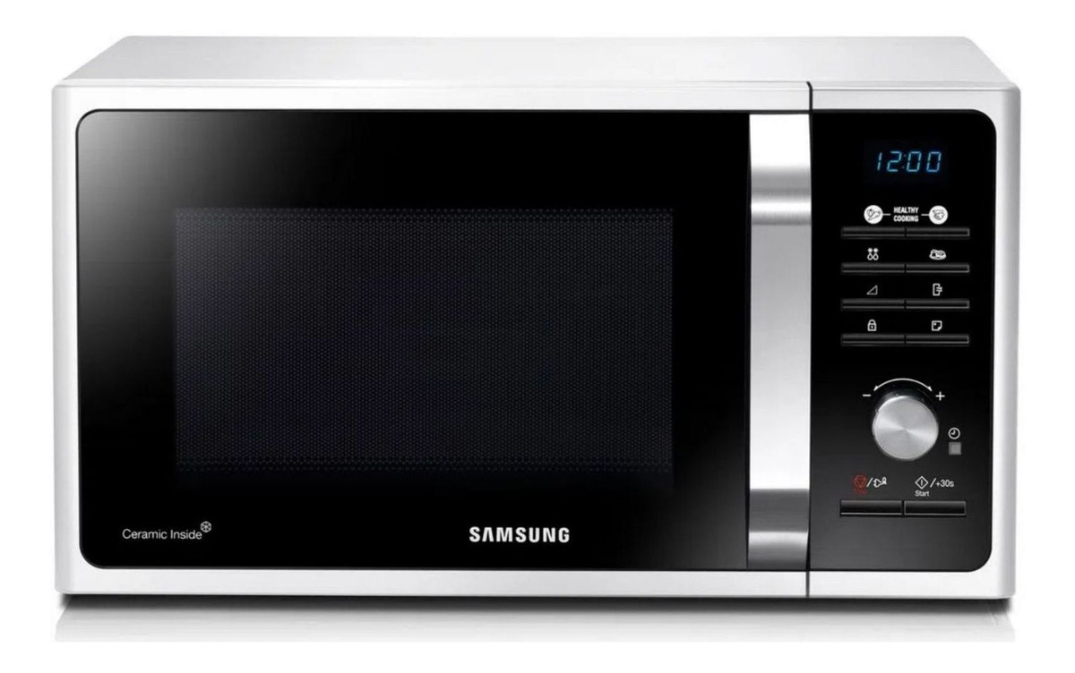 Foto 2 pulgar | Horno Microondas Samsung 32 Litros 1600w Ms32f303taw