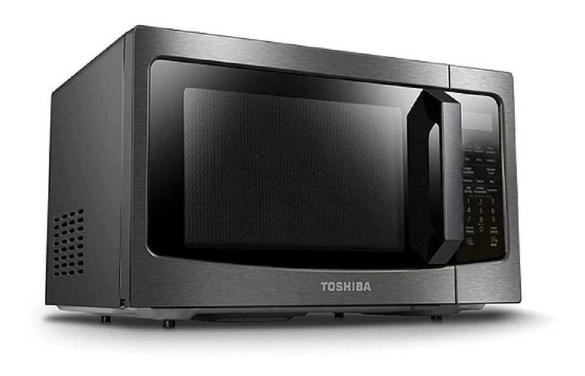 Horno De Microondas 1.2 Pies Toshiba Acero Inox Toshiba