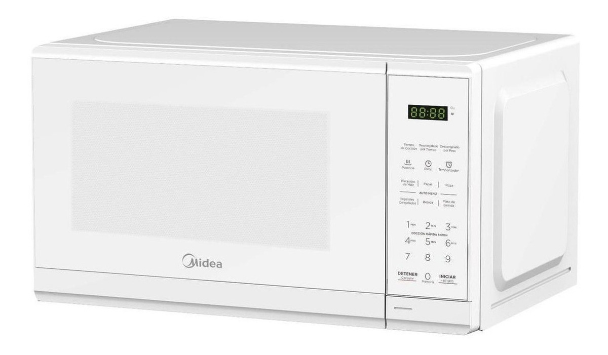 Horno De Microondas 0.7 Pies Cúbicos Midea Mmdf07s2ww Blanco