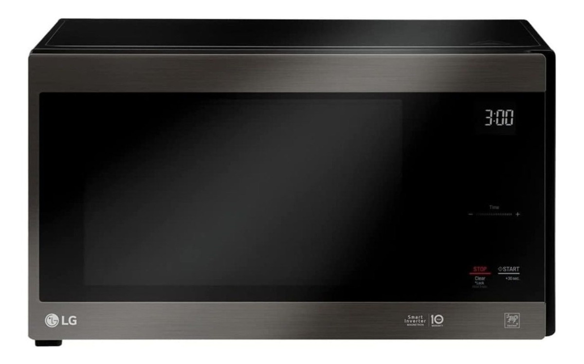 Horno De Microondas 1.5p3 Neo Chef Cúbicos Negro Lg