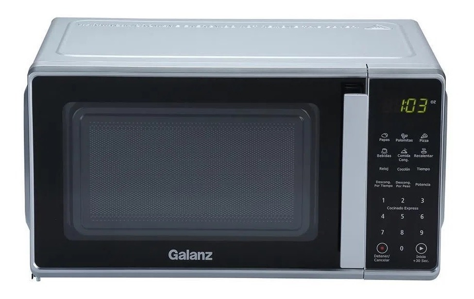 Horno De Microondas 0.7 Pie Galanz Glcmvb07sv07 Gris